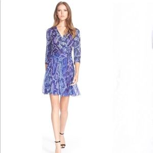 Diane von Furstenberg Irina Silk Wrap Dress